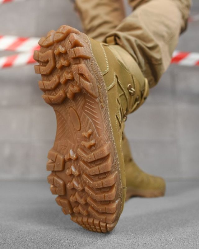Тактические берцы Tactical Nubuck  cayot