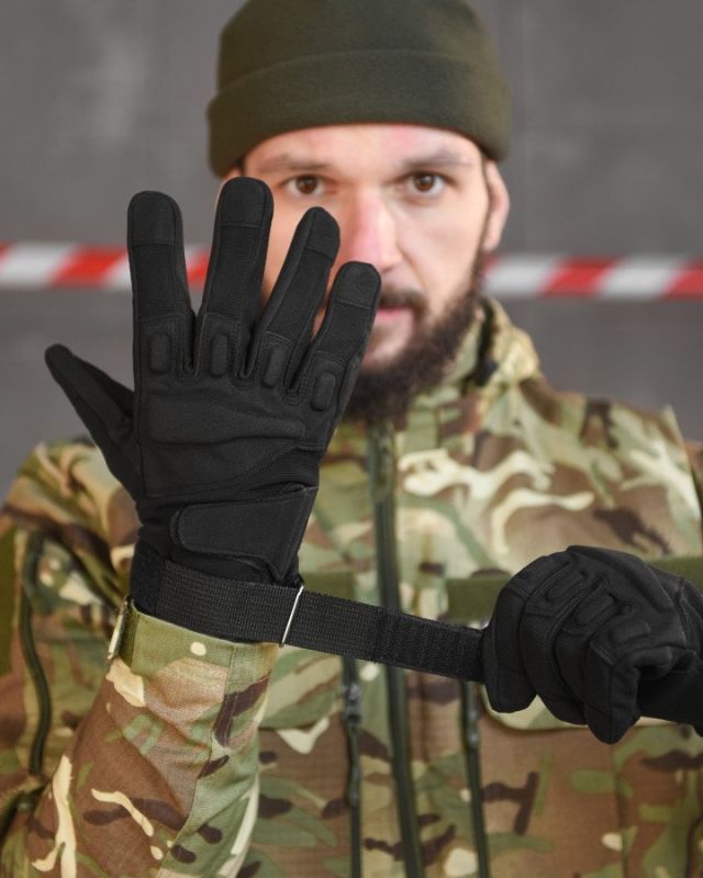тактические перчатки standart  black ВТ9372