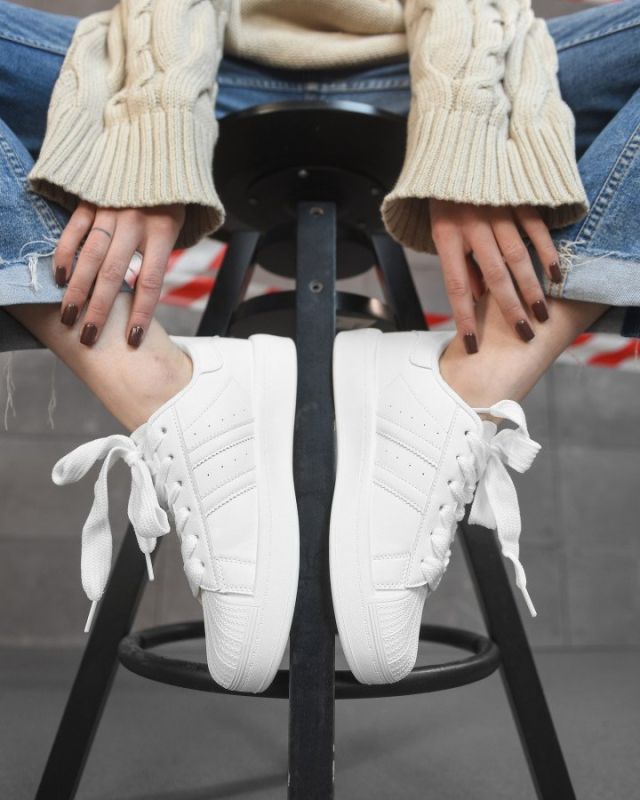 Женские кроссовки Star mini white НП5224