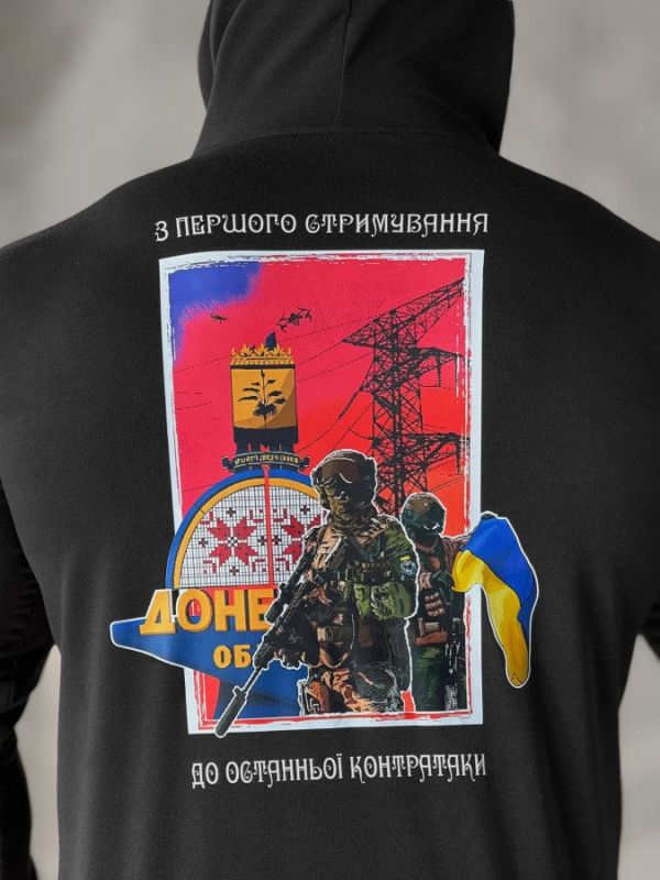 Худи maklin цвет черная ВТ5070