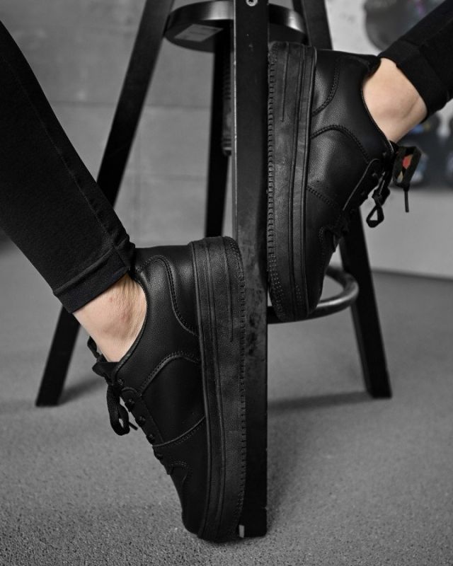 Женские кроссовки Force up black  ОР6291