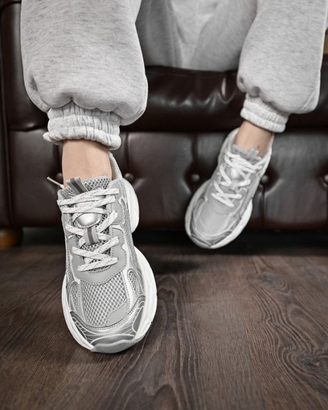 Женские кроссовки cabarin  Grey ВТ6401