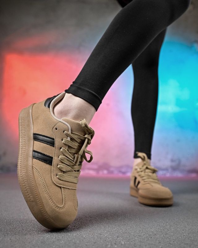 Женские кроссовки Campus zam camel НП4926