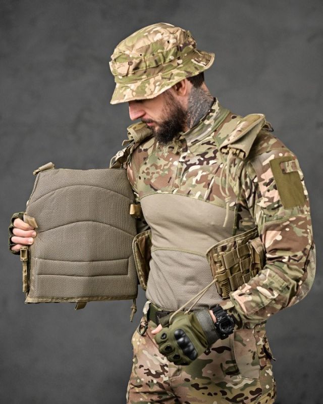 Плитоноска мультикам 4точки сброса Single Sword РН3873