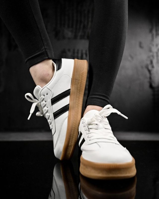 Жіночі кросівки samba white/black НП4942