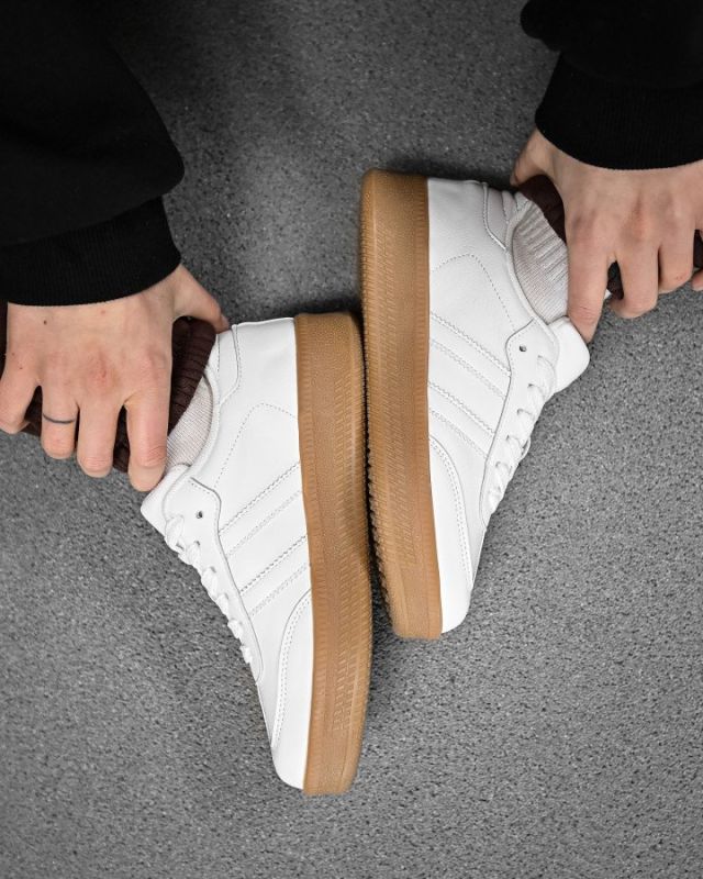 Женские кроссовки samba white НП4927