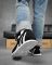 Женские кроссовки miuu leral black white  ДЛ6402