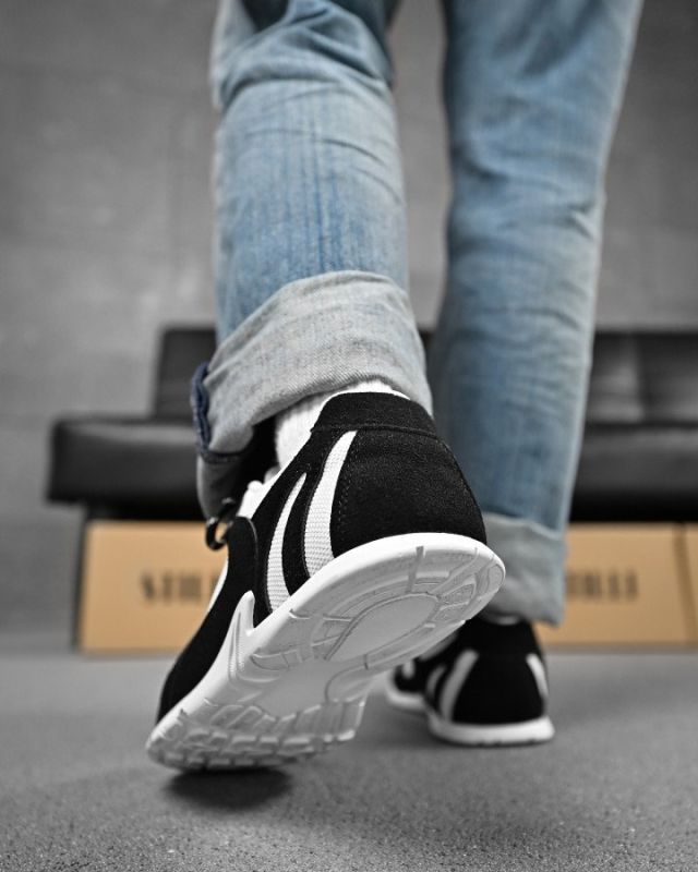 Женские кроссовки miuu leral black white  ДЛ6402