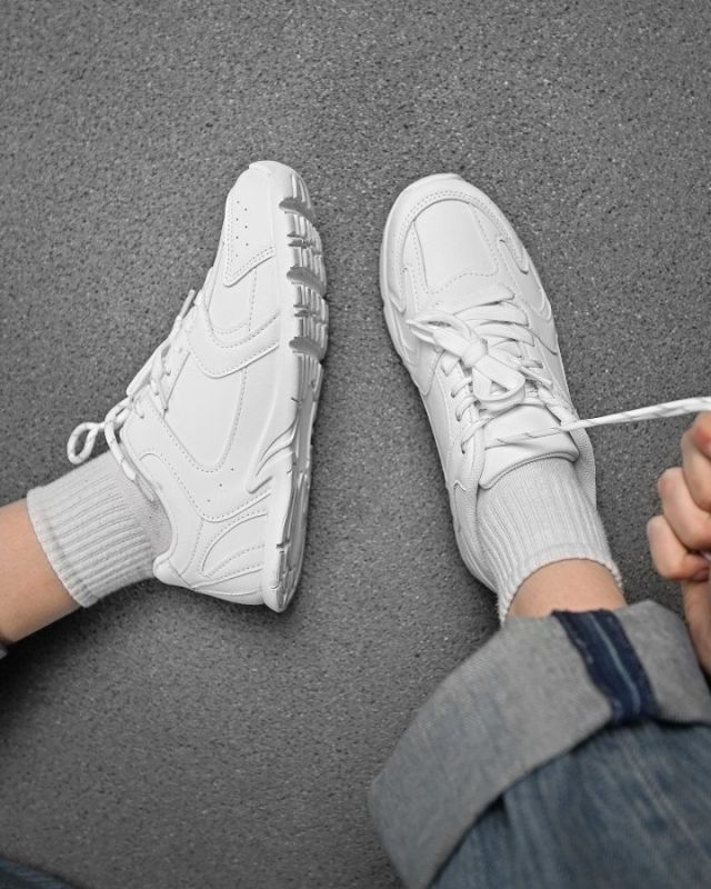 Женские кроссовки miuu leral  white  ДЛ6403