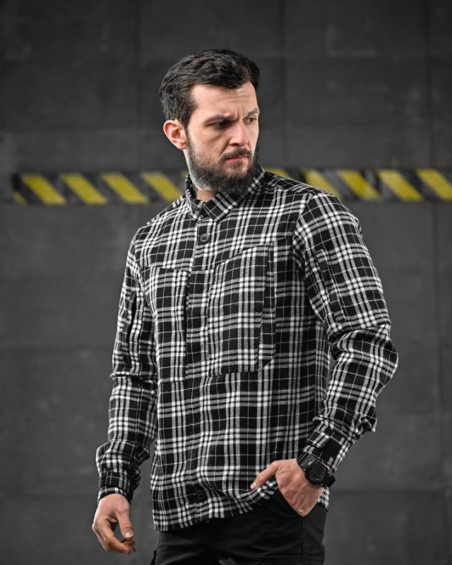 Тактическая рубашка OBLIVION  REVOLT BLACK  ДЛ6601