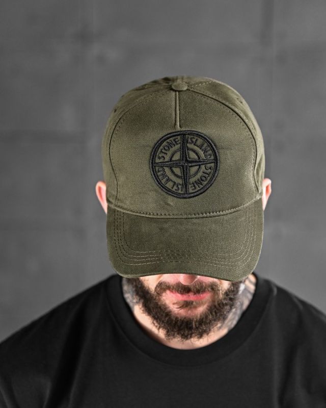 Бейсболка Stone oliva 4 ДЛ6596