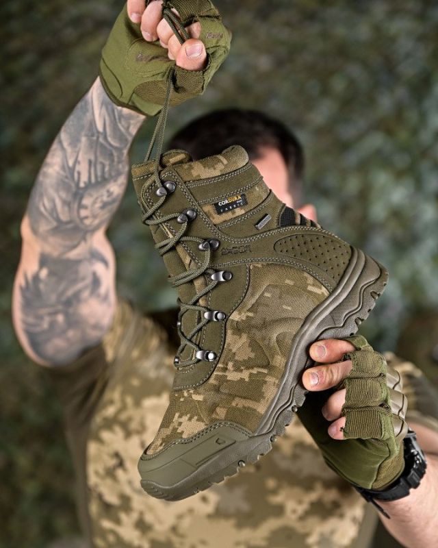 Тактические ботинки ALPINE CROWN MILITARY PHANTOM пиксель  ВТ6346