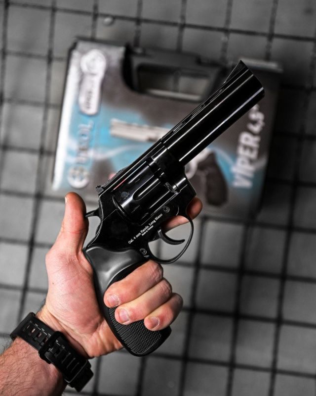 Револьвер Флобера Ekol Vipel 4,5” black 4 ДГ6620