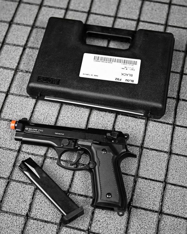 Стартовий пістолет F92 black 4 ДЛ7112