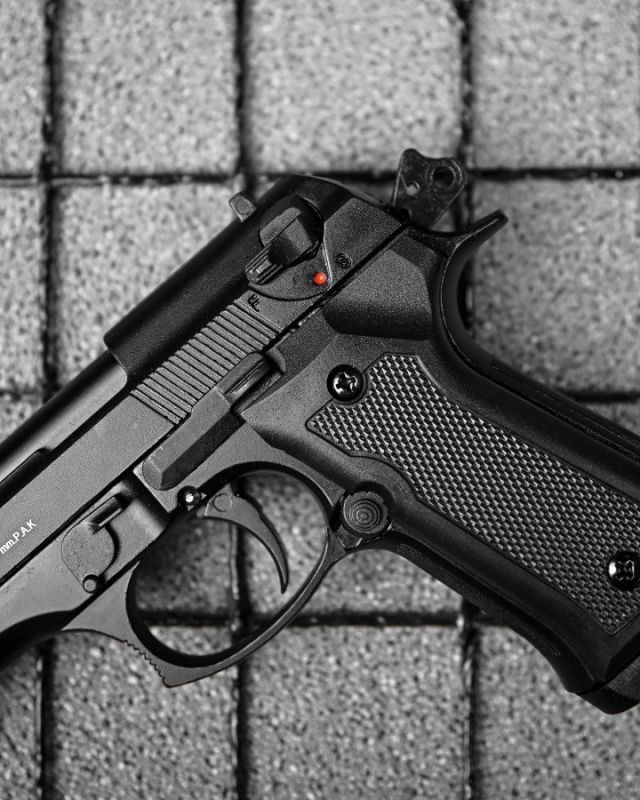 Стартовий пістолет F92 black 4 ДЛ7112