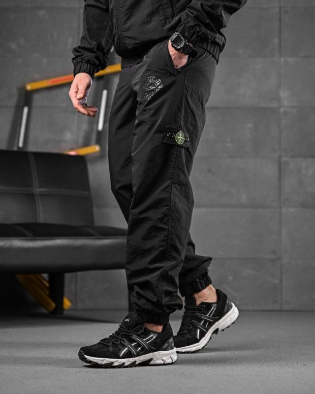 Спортивный костюм Stone Island submariner  black НП4994