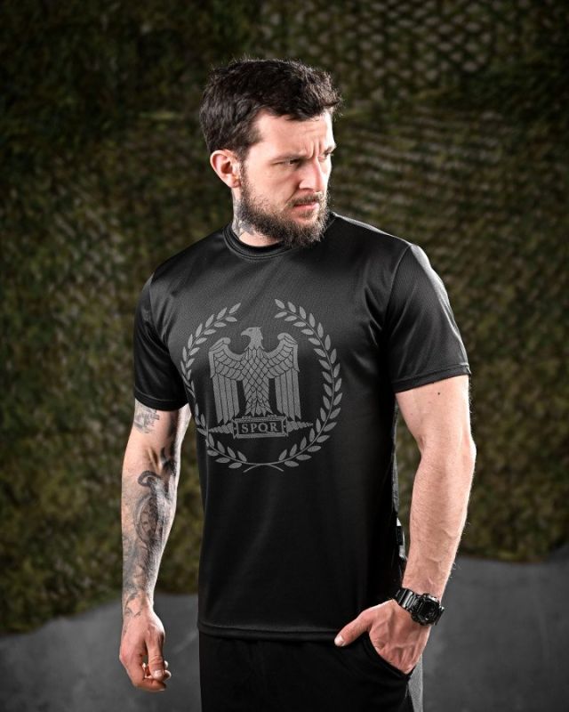 Футболка орел black oblivion ДЛ6521