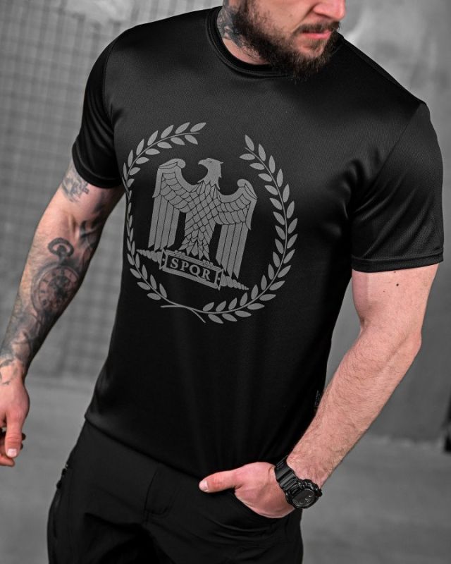 Футболка орел black oblivion ДЛ6521