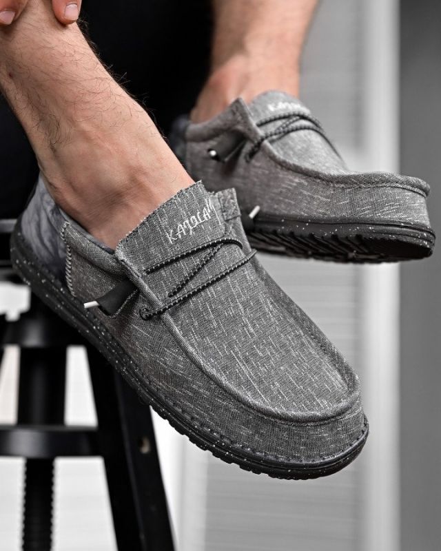 Лоферы макасины KASTA grey ДЛ7263
