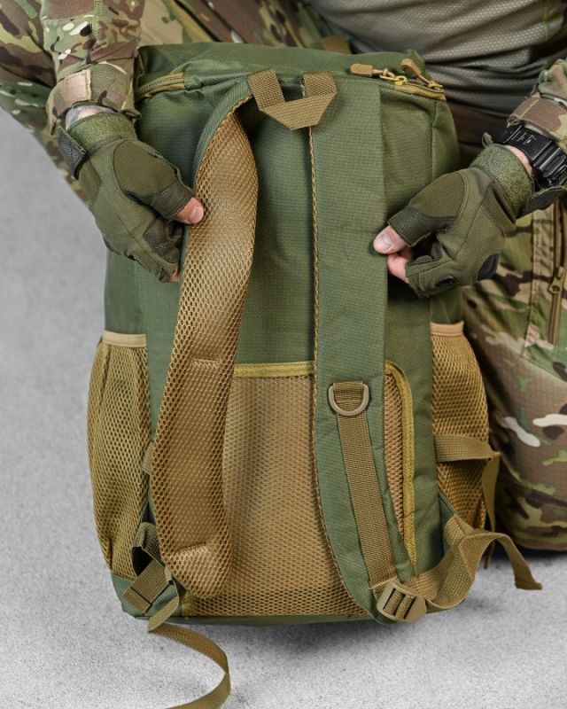уристический рюкзак 60L  oliva ДЛ7544