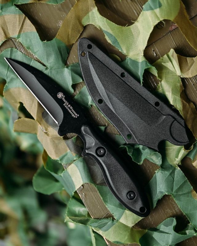 Нож Smith & Wesson black ДЛ6510
