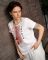 Женская футболка Вышиванка white/red ПП7433