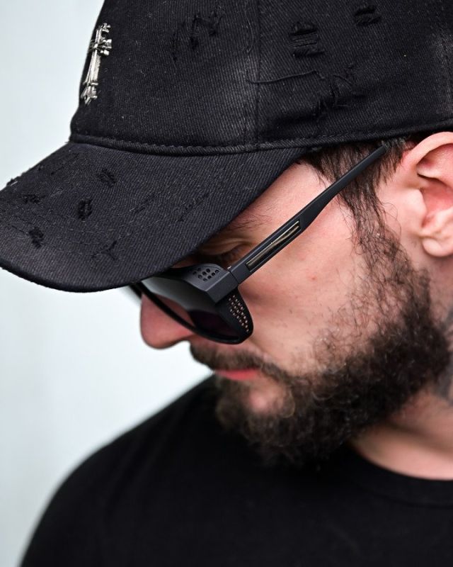 мужские солнцезащитные очки black mat ДЛ7363