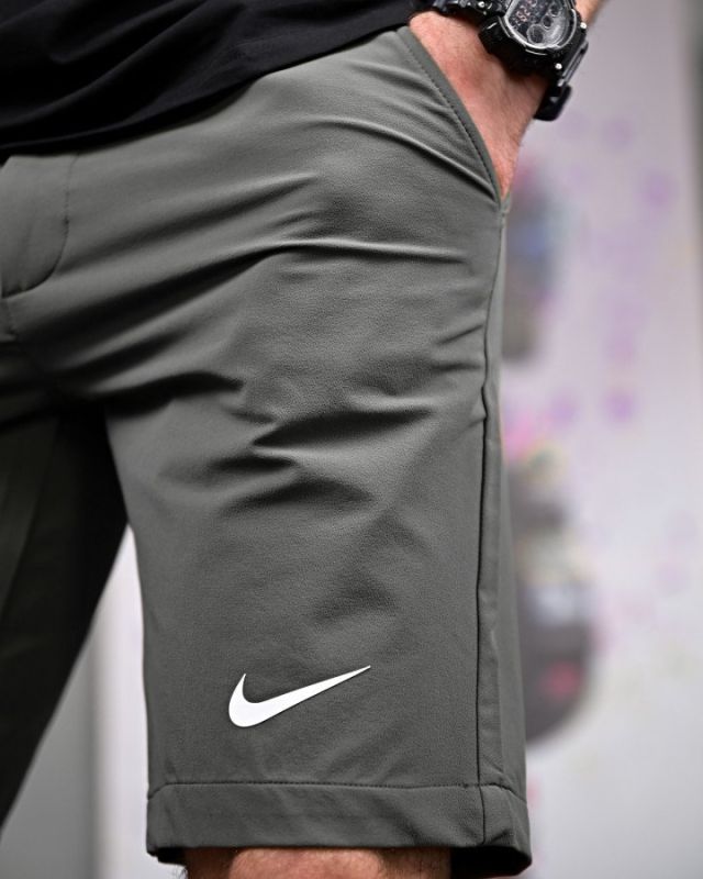 Летние городские шорты  Nike oliva 4 ПП7522