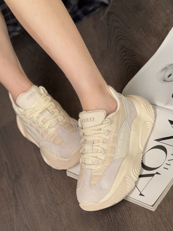Женские кроссовки pampi beige РА4999