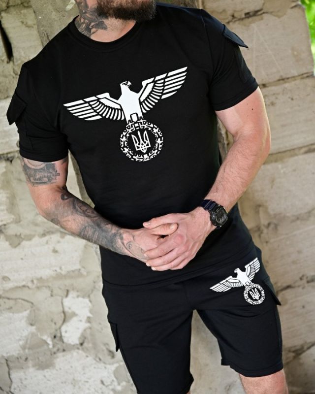 хлопковый милитари комплект  black eagle ВТ1080