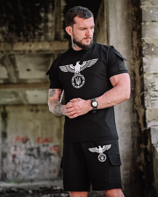хлопковый милитари комплект  black eagle ВТ1080
