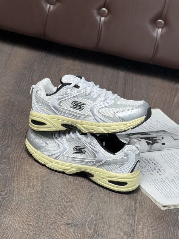 Женские кроссовки Silver/Beg sport ВТ1444