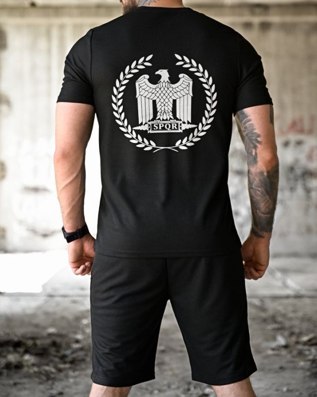Летний комплект OBLIVION  SPQR black ДЛ7124