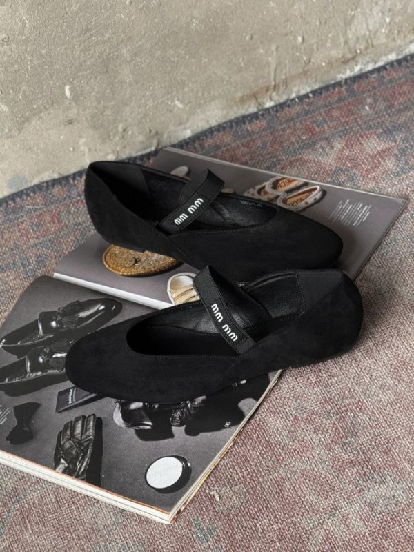 Женские балетки black W953-1 НП4995