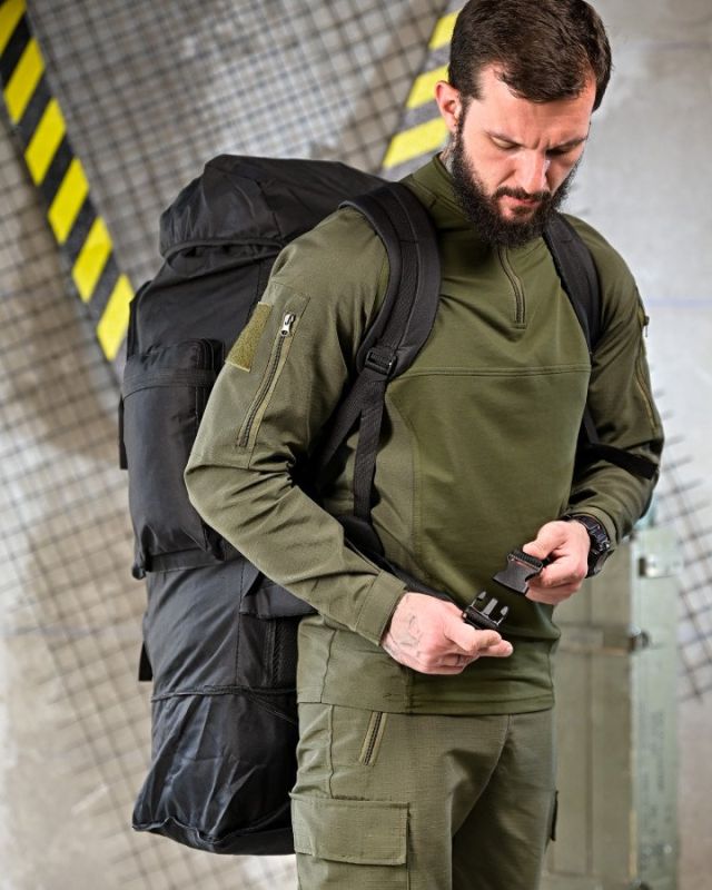Рюкзак тактический  50л Darvall   черный ПП4628