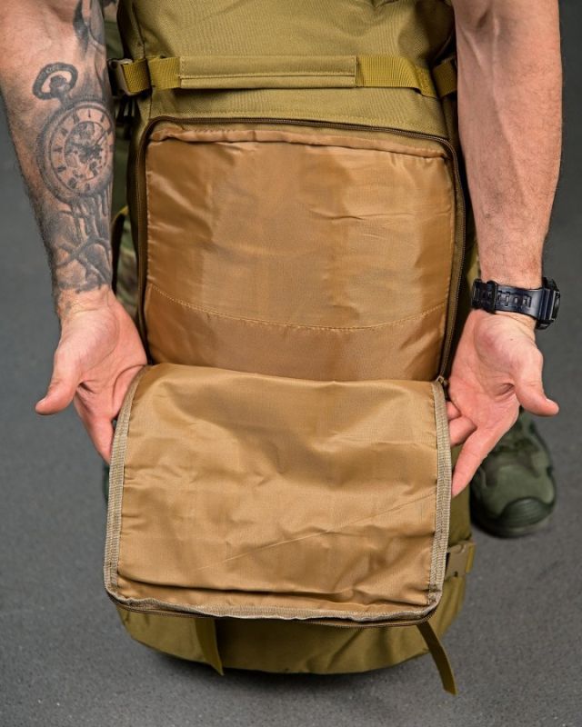 Тактический рюкзак баул X-TACTICAL coyot ПП4723