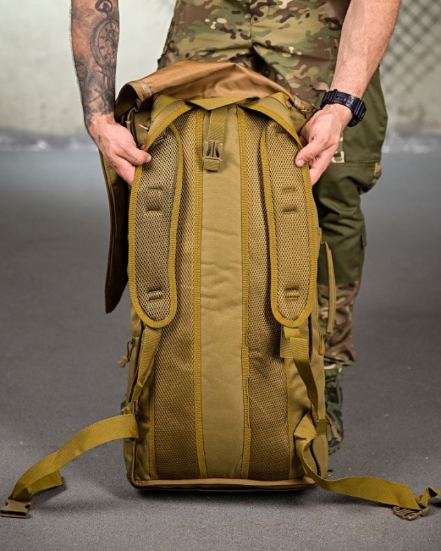 Тактический рюкзак баул X-TACTICAL coyot ПП4723