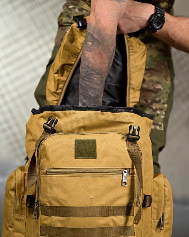 Милитари рюкзак baksik  coyot ПП4726