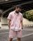 Летний комплект гавайка pink ПП4753