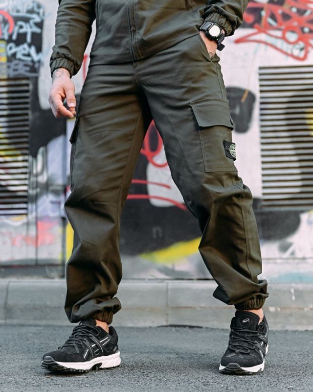 Костюм Stone island haki РА5073