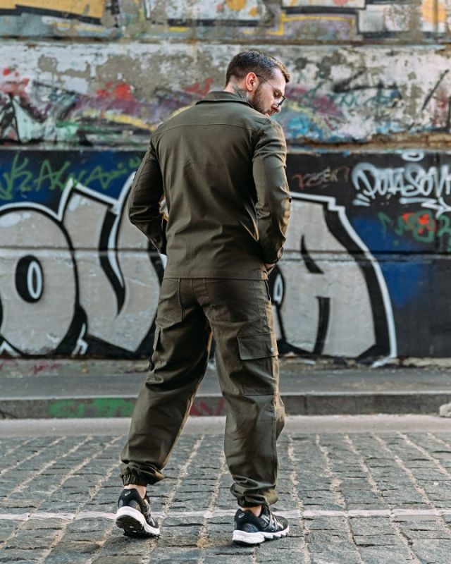 Костюм Stone island haki РА5073