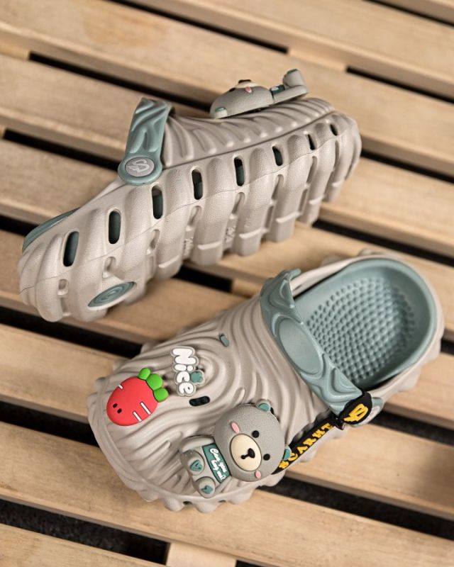Детские кроксы Teddy grey ПП7769