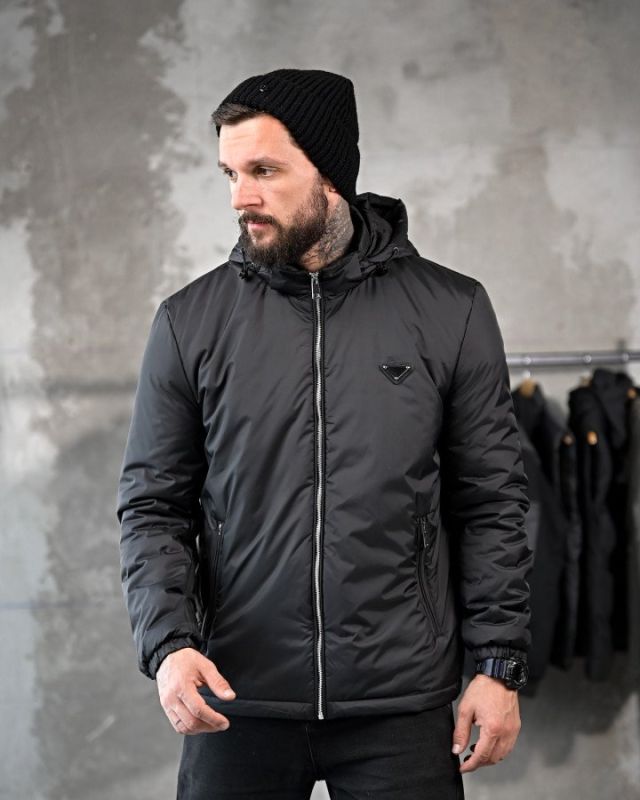Демисезонная куртка calipso black  РП7446