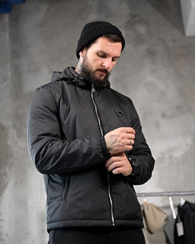 Демисезонная куртка calipso black  РП7446