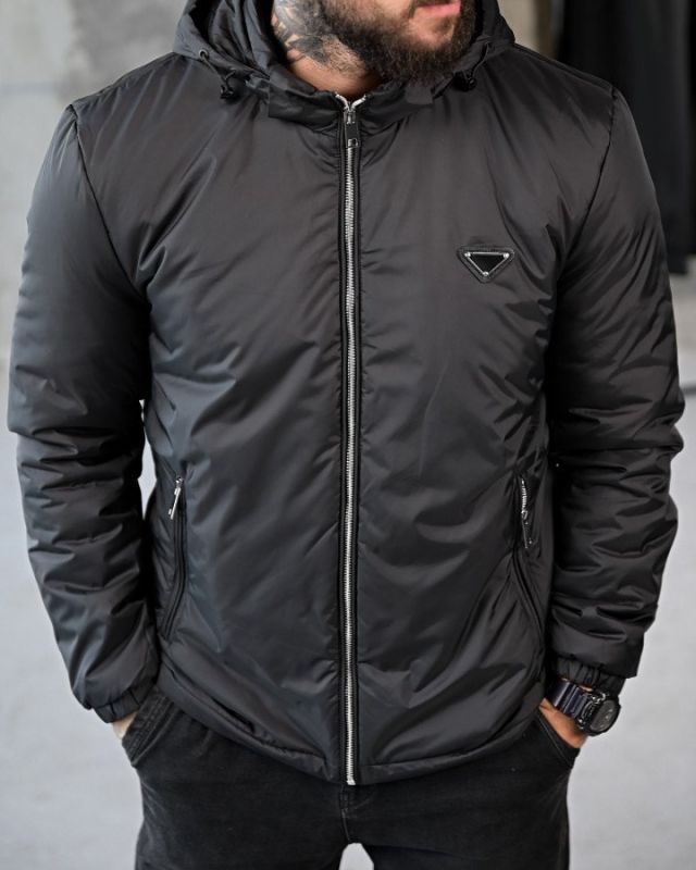 Демисезонная куртка calipso black  РП7446