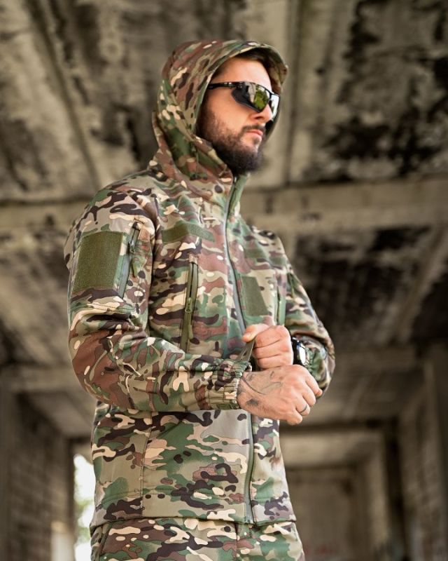 Тактическая куртка SoftShell софтшел  Armageddon  мультикам  ВТ0478
