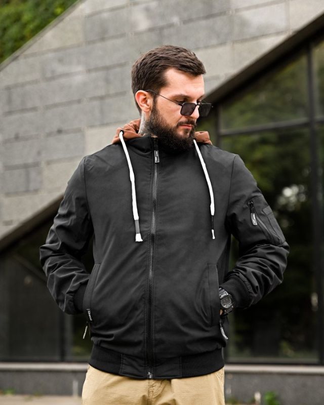 Демисезонная куртка Generous black ПП7846