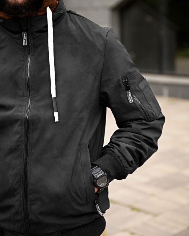 Демисезонная куртка Generous black ПП7846