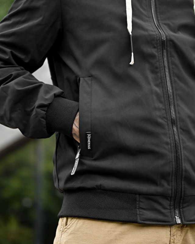 Демисезонная куртка Generous black ПП7846