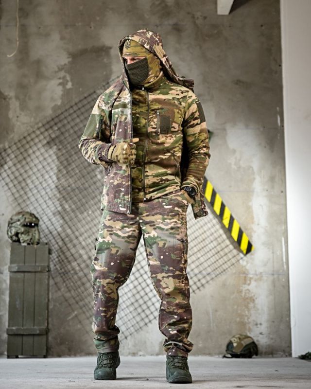 Тактический костюм  softshell 6в1 мультикам ПП7861